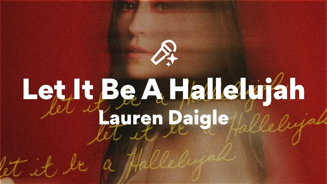 Let It Be A Hallelujah