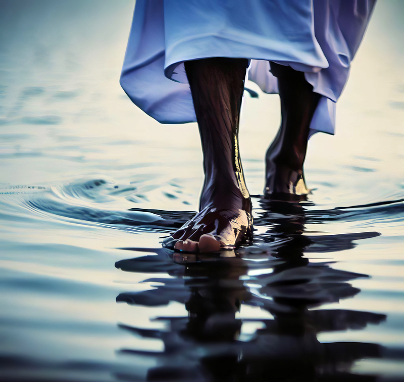 Walking On Water With Jesus